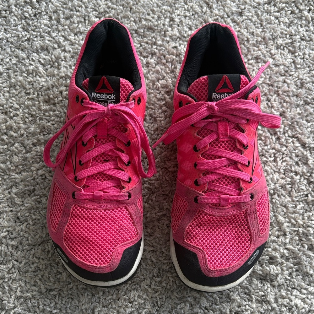 Reebok Women's Vibrant Pink CrossFit Shoes